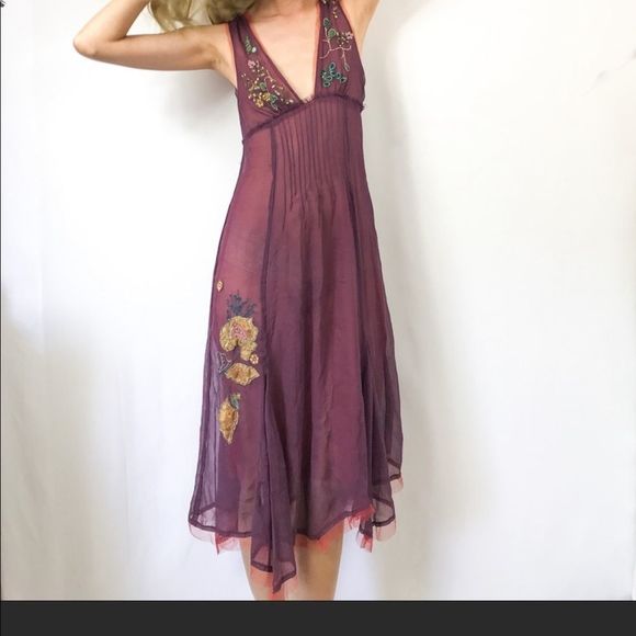 Kimchi and Blue by Urban Outfitters Silk Dress - Picture 7 of 7